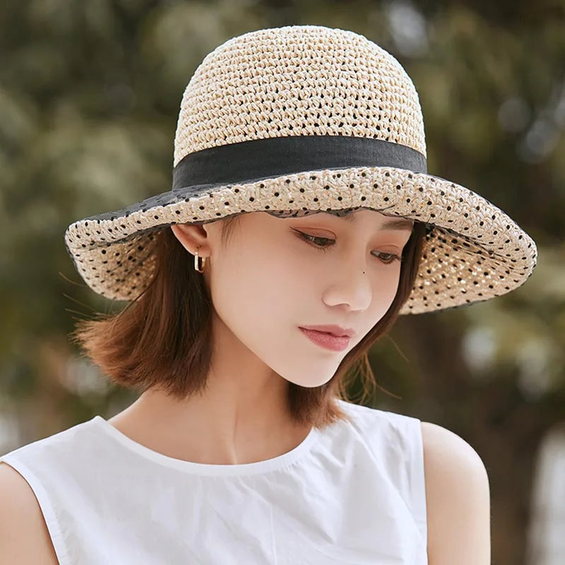 Proteção e Estilo: Chapéu de Sol de Verão para Mulheres
